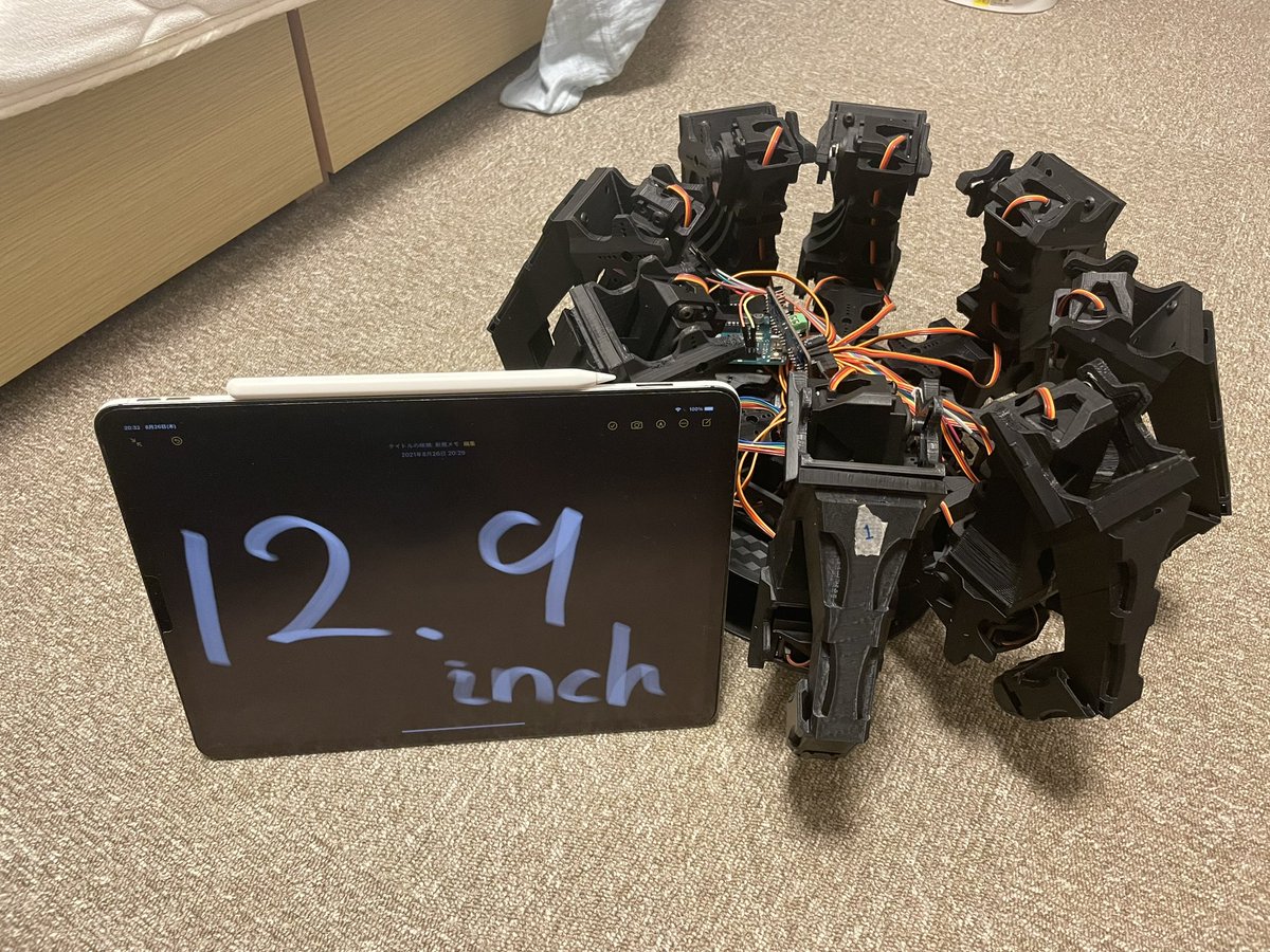 B_SKY_Lab's tweet image. iPad Pro 12.9インチを並べるとデカさがやばいですね
#Rospider