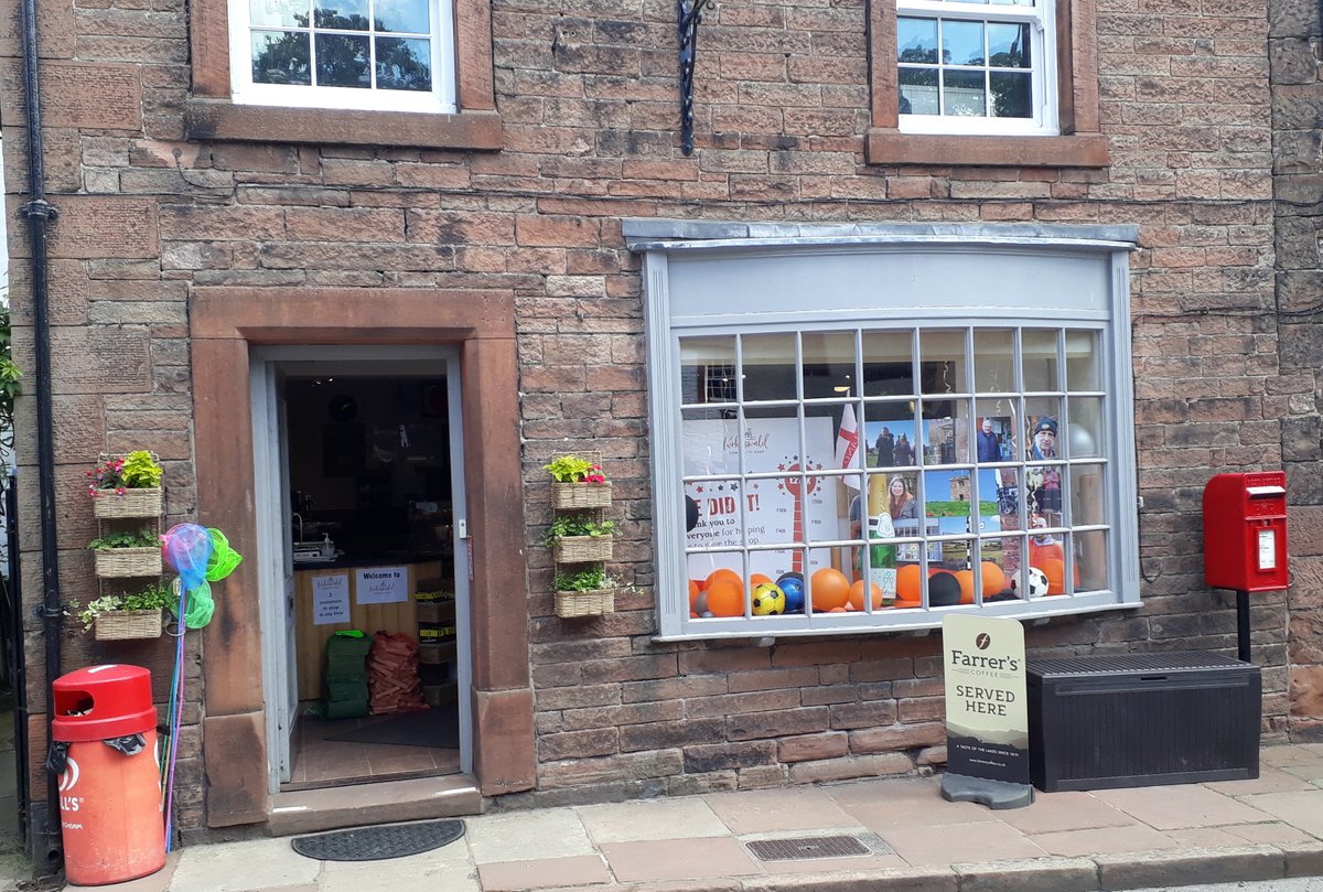 Next Monday, August 30th, the shop will be open from 8 am to 1 pm only as it is a bank holiday.  Also, there will be no post office service.
#KirkoswaldShop
#KirkoswaldCommunityShop
#BankHolidayMonday