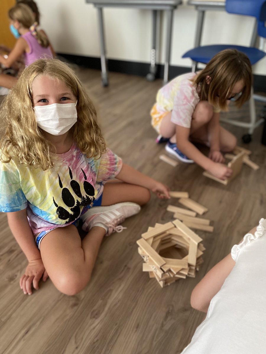 mrsscienceguru's tweet image. First STEM class with 3rd grade today.  We reviewed collaboration, refreshed our design thinking and enjoyed the story, What Do I Do With an Idea.” ⁦@HoughStreet220⁩ ⁦@barrington220⁩ ⁦@KEVAplanks⁩