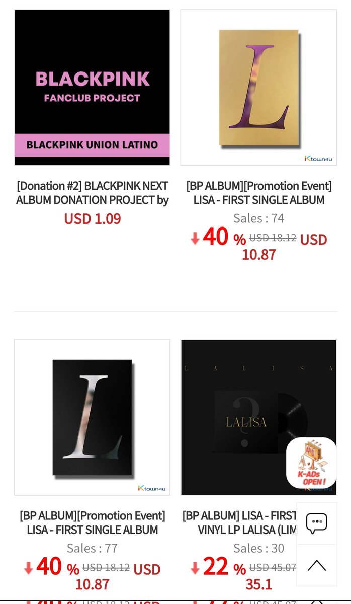 portalblackpink's tweet photo. [INFO] Pré-venda do "LALISA FIRST SINGLE ALBUM". 

Nosso link com 40% de desconto na Ktown4u: 

Gold Ver.: https://t.co/yvpK81IFeN 

Black Ver.: https://t.co/TAW2CNQ0ES 

Kit Álbum: https://t.co/PDl6piwlaf 

Vinil: https://t.co/oXutDoOooj https://t.co/lRDiW5ghEK
