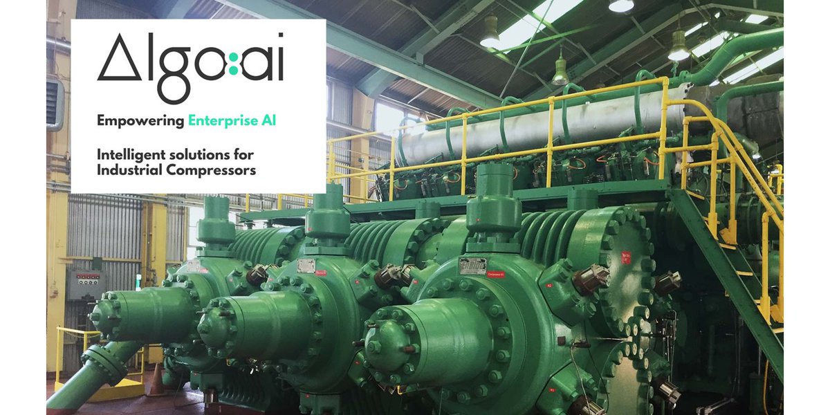 AiAlgo8's tweet photo. Unlock next-gen intelligent asset management and maintenance capabilities for Industrial Compressors with the AI-powered Algo8 iAssets.

Read more: https://t.co/JEUTSQ2DZy

#Algo8 #ai #predictivemaintenance #artificialintelligence #machinelearning #compressor https://t.co/kFr0fcjtAu
