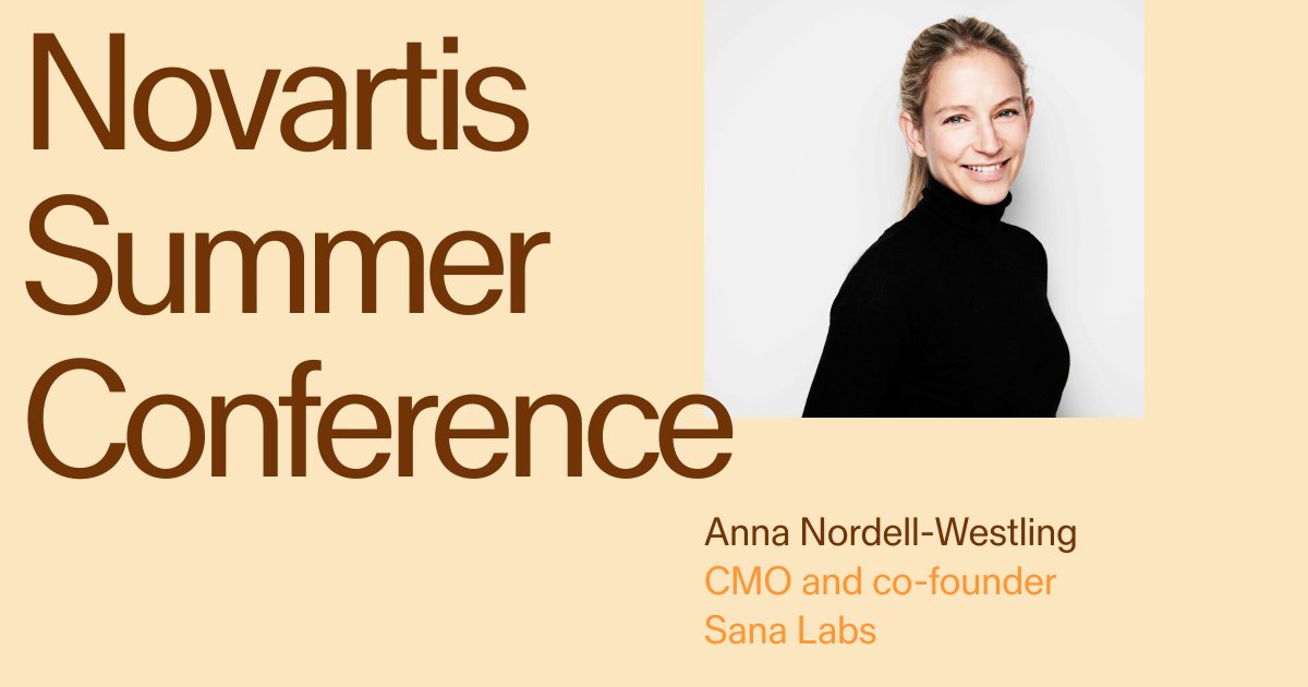 This week, I got the opportunity to speak at Novartis Summer Conference about Sana Labs and our journey. 

Thank you for having me!