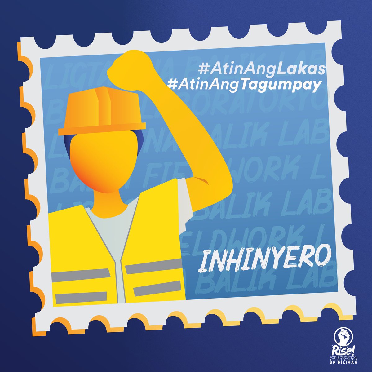 #AtinAngLakas kasama ng mga Inhinyero ng Bayan, #AtinAngTagumpay para sa ligtas na balik laboratoryo at fieldwork!

Ang mga Inhinyero ng Bayan ay nakikiisa sa pagpapanawagan sa ligtas na balik eskwela at solusyong medikal para sa pandemya!

#RiseAndFight