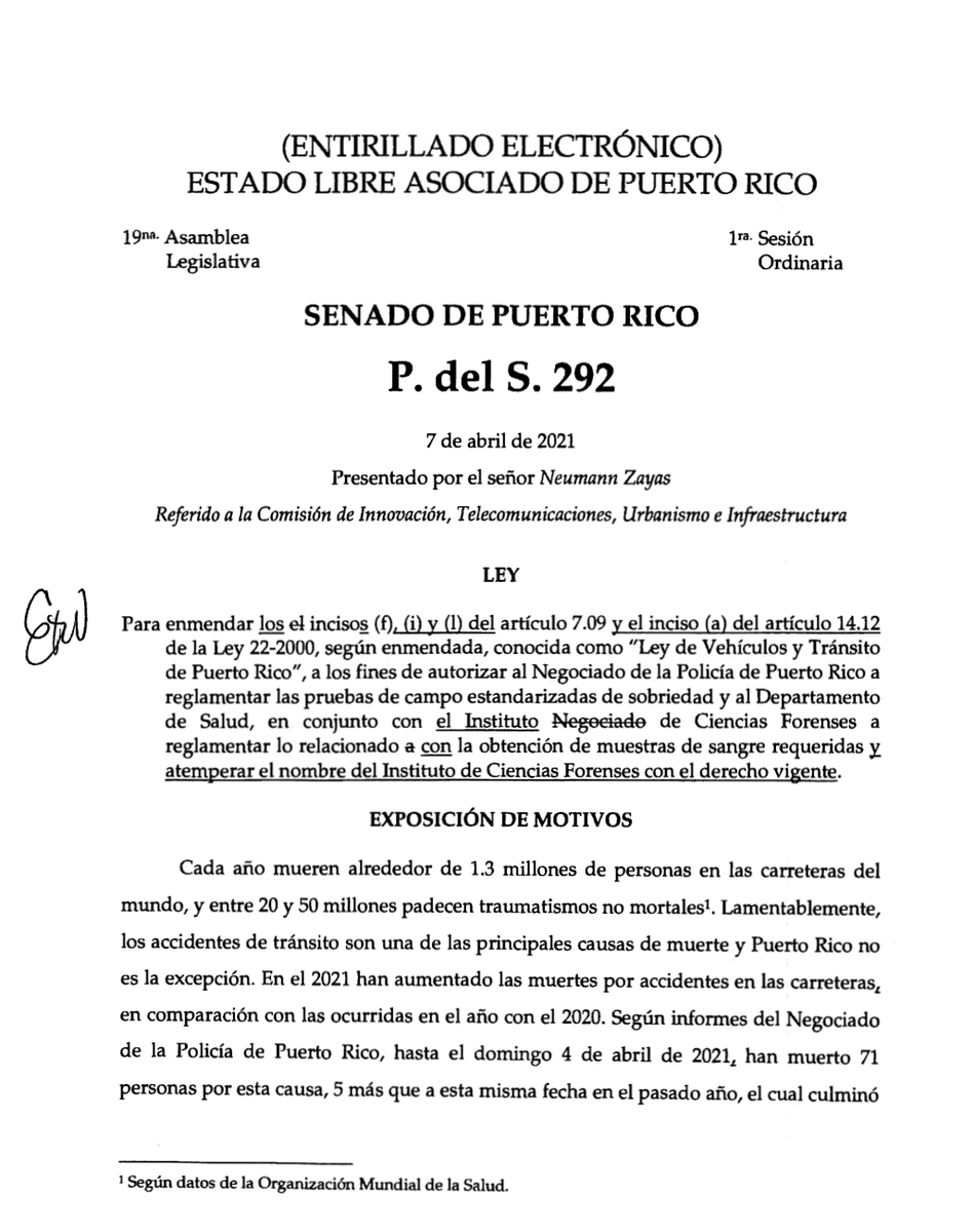 SenadoPR's tweet photo. [𝐀𝐇𝐎𝐑𝐀] El Senado aprobó a viva voz el #PS292 de la autoría del senador Henry Neumann Zayas.

#SenadoPR
#LegislandoParaPR https://t.co/yW9xYZu3EU