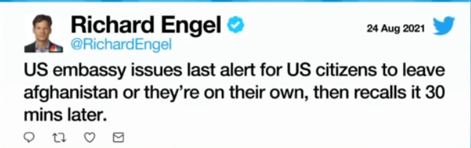 HealthBiohacker's tweet image. Thought we were going to get all Americans out? What's the plan after the Admin. Issued a warning, "Don't goto the airport, it's to dangerous." REALLY, this is leadership giving away Americans.