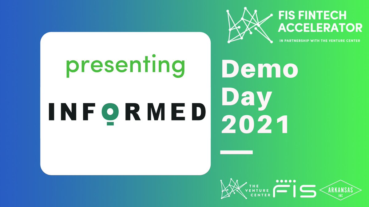 VentureCenter's tweet photo. Presenting Informed IQ at Demo Day!
Informed IQ automates verifications of consumer credit applications in real-time.
Join us here to see their 7-minute demo ➡️ https://t.co/cWX3cdHOPN
#FISfintech #demodoy #fintech https://t.co/8TlA82cqUG