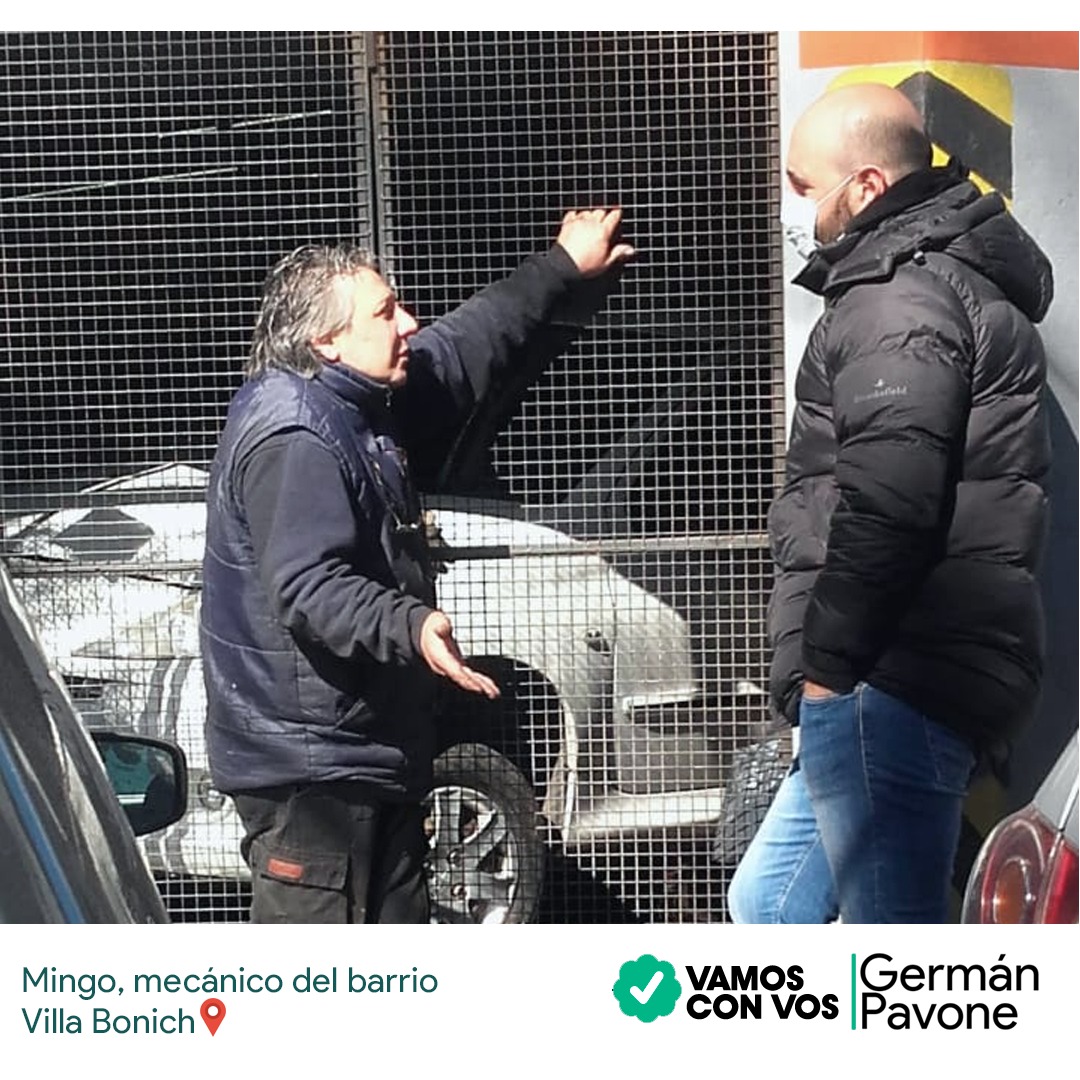 Mingo el mecánico de #VillaBonich
A mi me gusta hablar con él, porque me entero de primera mano lo difícil que es y las ganas que le pone para abrir todos los días.

Por eso el domingo 12 de septiembre empezamos construir con vos un #SanMartin mejor.

#VamosConVos