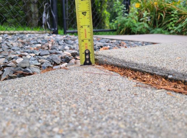 LeaderFSI's tweet image. Before and after PolyLevel in North Grafton, MA.