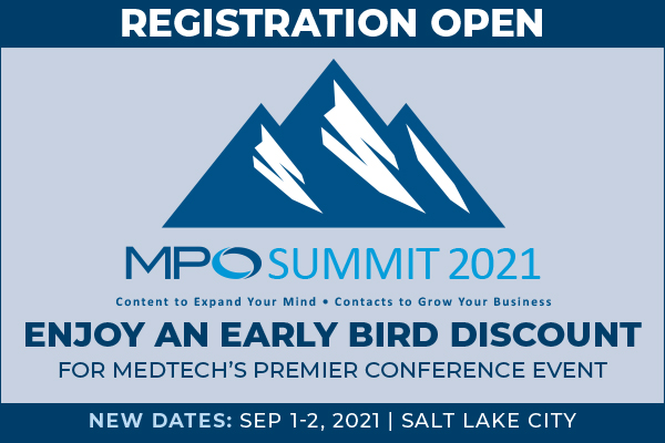 Biomerics will be a Silver Sponsor during this year's MPO Summit hosted here in Salt Lake City, UT. Our team will be on hand to discuss your manufacturing needs. mposummit.com

#medtech #mposummit #conventions #conferences #catheter #engineering #manufacturing