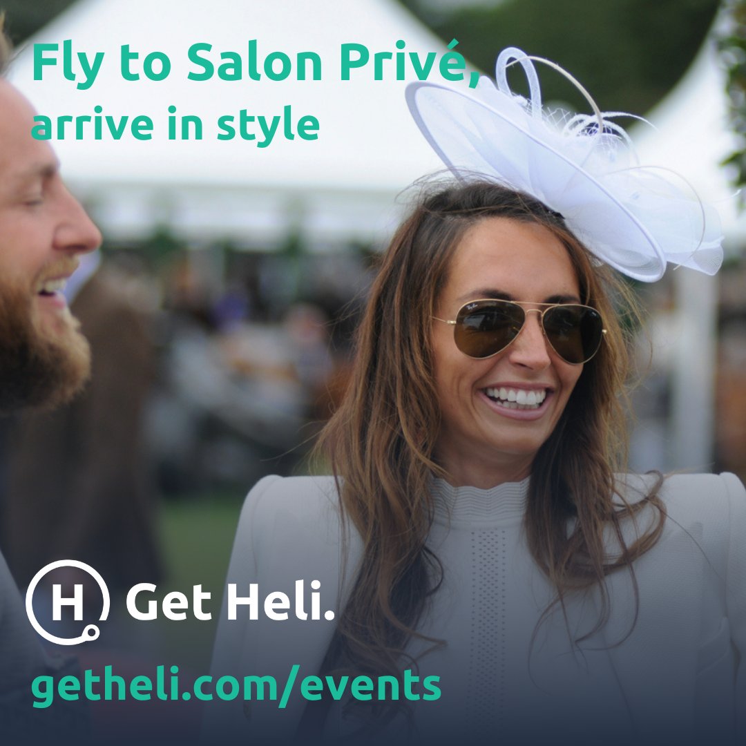 gethelico's tweet photo. For Salon Privé, travelling by helicopter is a must for the VIP, allowing for a private &amp; luxurious entrance to one of the most prestigious motor events in the UK. Visit our website to enquire about helicopter charters on behalf of your clients https://t.co/yDeunkCCrp #salonprive https://t.co/nO96ISwg48