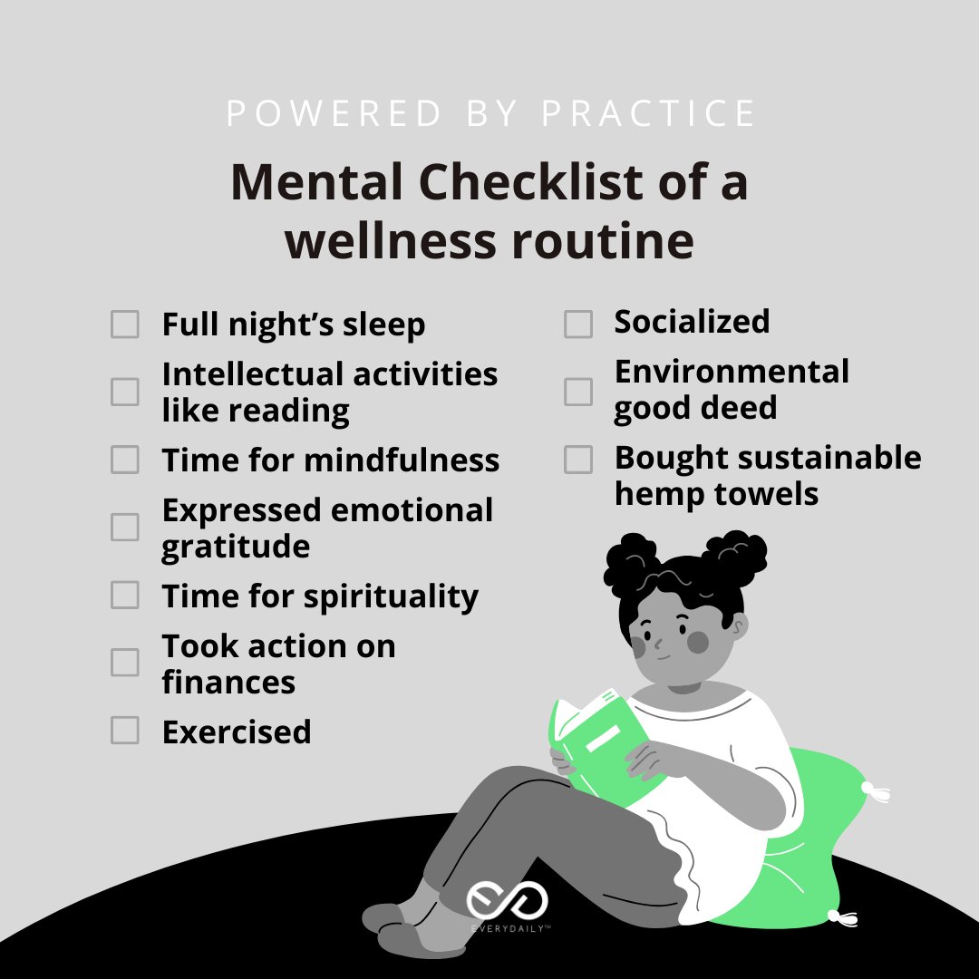 BeEveryDaily's tweet image. "Your routine doesn’t just involve what you eat and where you work -- it’s as much about what you do to grow your mind, your connections, or even your spirituality."