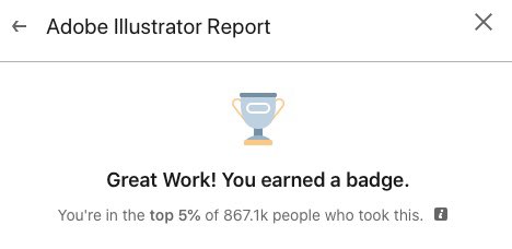 Well… That’s sort of cool. If only my high school graphics teacher could see me now! 😎 #LinkedIn #adobeillustrator #graphicdesign