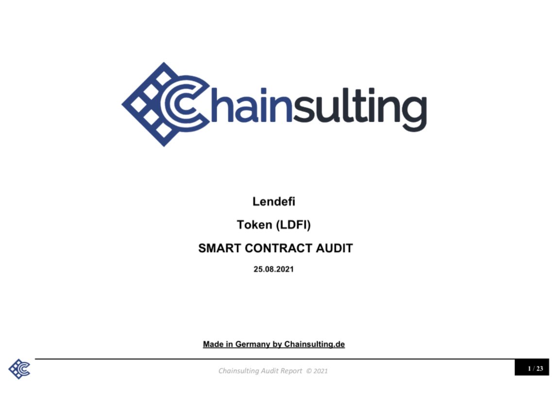 softstack's tweet photo. 📣We're happy to announce that the @lendefi_io contracts including the $LDFI Token, #Vesting and #LPLock has been successfully audited.

➡️ Check the full audit reports: 
LP Lockup: https://t.co/Fxw4XNPq2v
Vesting: https://t.co/TK5SlWEUwu
LDFI Token: https://t.co/x4ZuqAzvhD https://t.co/or0QLdaZgY