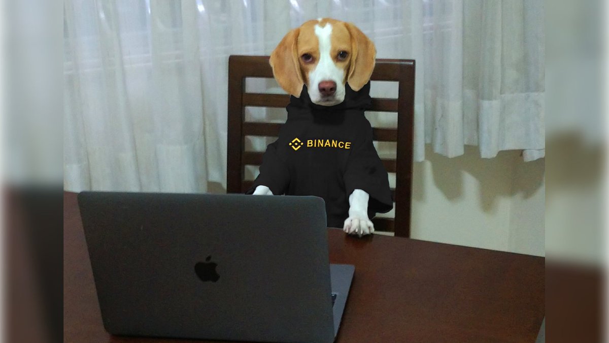 Binance tweet media