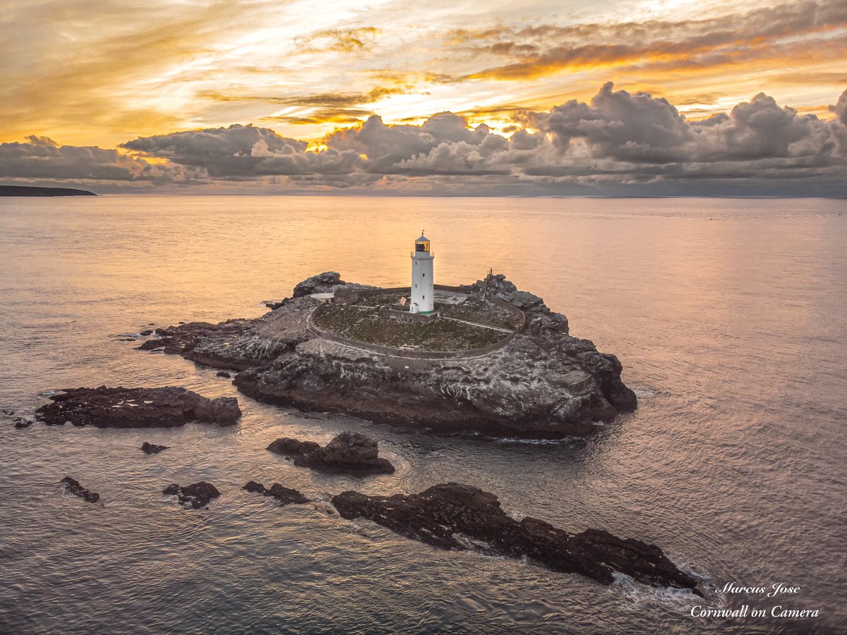 Godrevy Lighthouse at sunset as viewed from my drone.
#kernow #Cornwall #sunset #spring #summer #clouds #colour #sea #sky #Lighthouse #drone #Droneshot #dronephotography #djimini2 #coast #Seascape #photooftheday #photography #landscapephotography #adifferentperspective