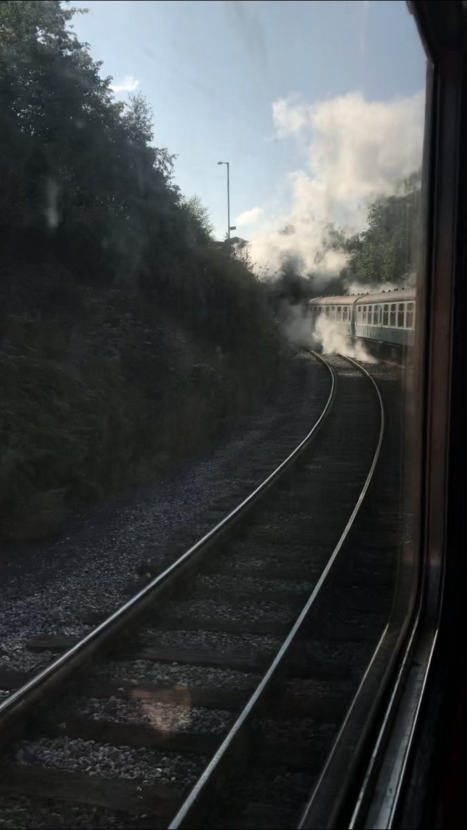 Earlier 🚂
@eastlancsrly 
#trains #steam #eastlancsrailway