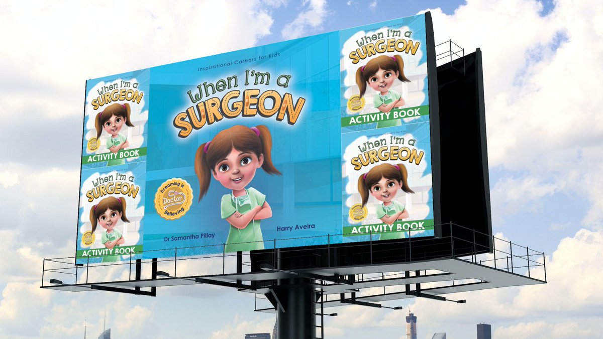 TheBookTweeters's tweet photo. She has arrived!  Picture book &amp; Activity Book.  Inspire kids now.  You can't be what you can't see. #KidLit #KidLitChat #kidslit #childrensbooks #equality #diversity #whenimasurgeon https://t.co/tzezlmHce4 https://t.co/LfcBDcvFot +++ https://t.co/jdoPnISqg7