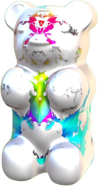 GummyLSD's tweet photo. Blended Trip Gummy Bear #034 was made by 
@Triplefire13  by blending Rorschach Trip Gummy Bear #092 and Rainbow Trip Gummy Bear #051

For more blended bear info, check my pinned tweet or https://t.co/IEsVhzSjaJ

#opensea #lsdgummybears #rainbow #rorschach #blendable #nft https://t.co/eviyCUv7UF