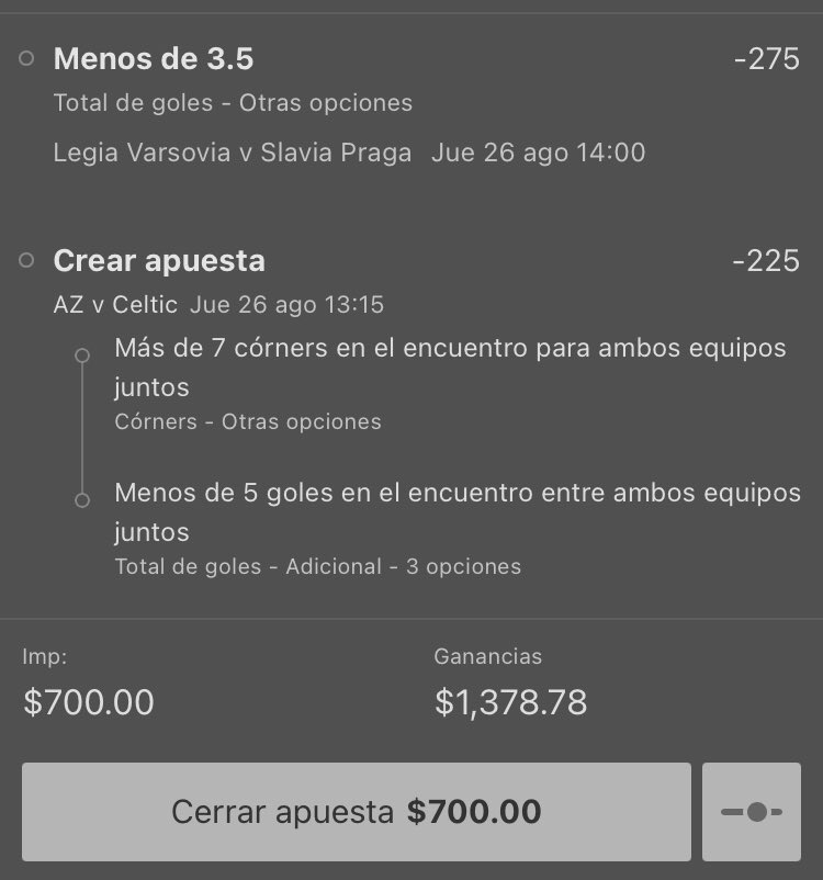 ragatzi_'s tweet photo. Tengo otra apuesta para la tarde, en caso de pegarse esta nos vamos all in. https://t.co/a2DEGSa0gR
