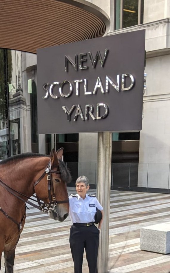 Yesterday I had my exit interview with the big boss <a href="/metpoliceuk/">Metropolitan Police</a> Commissioner. I was a bit nervous but it was all good because she had POLO'S!