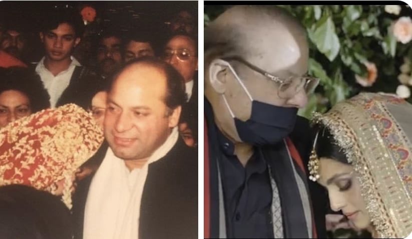 MaryamNSharif's tweet photo. باپ کی شفقت اور سایہ ♥️
Pics taken 29 years apart. https://t.co/J0K1lqoDBA
