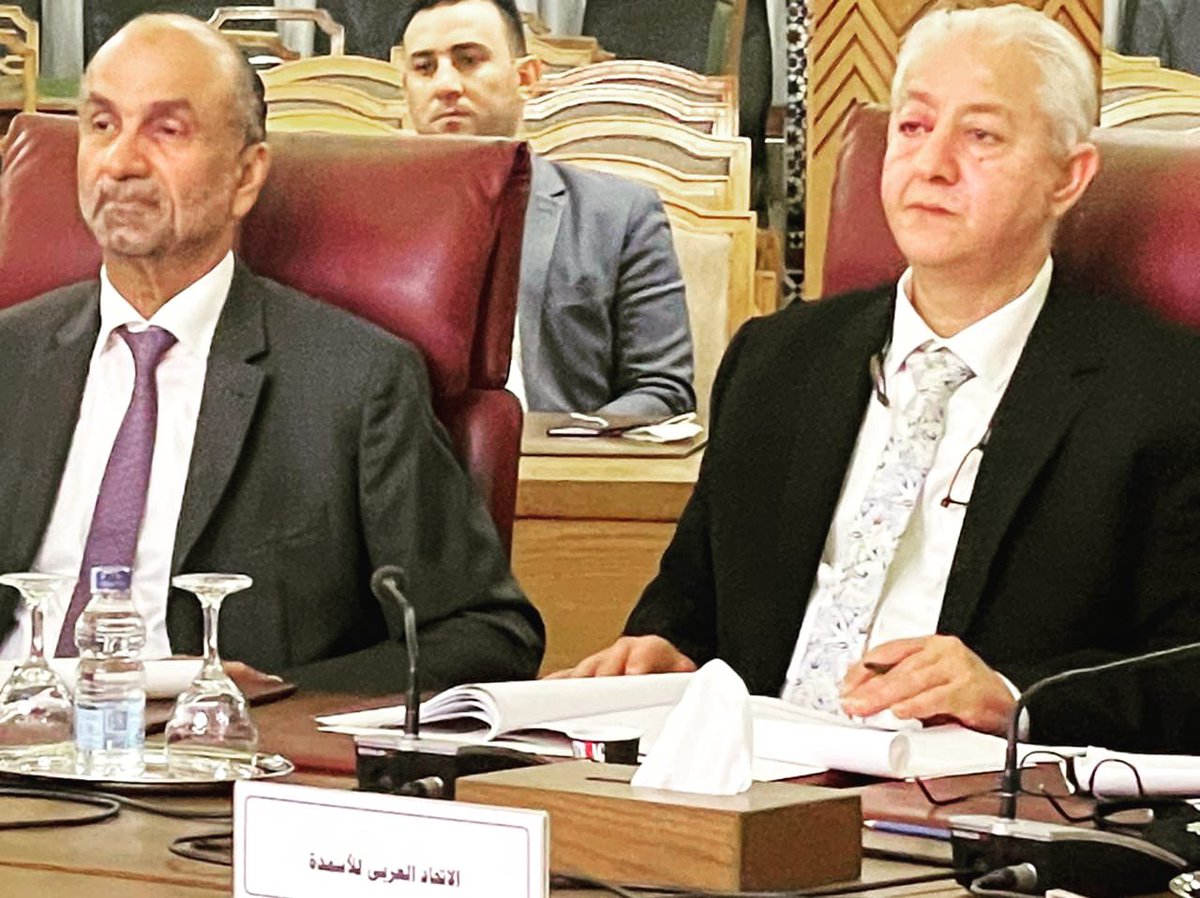 مشاركتي اليوم الخميس ممثلاً عن الاتحاد العربي للأسمدة في الاجتماع الثاني للمكتب التنفيذي لملتقى الاتحادات العربية النوعية المتخصصة وذلك في مقر الأمانة العامة لجامعة الدول العربية ..
 
هذا الاجتماع يأتي في إطار تنفيذ قرارات الدورة الرابعة لملتقى الاتحادات العربية (العلمين الجديدة)