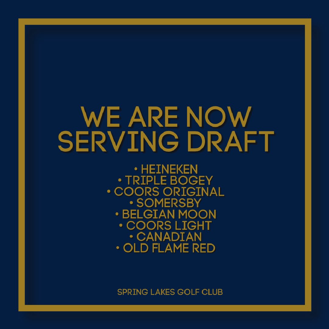Spring Lakes Golf Club tweet media
