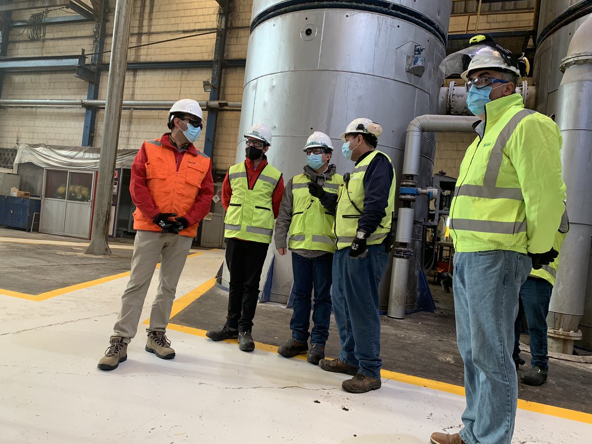 ✅ Esta mañana visitamos #IANSA junto a <a href="/minagrinuble/">@MinagriÑuble</a> y <a href="/frank_sauerbaum/">Frank Sauerbaum</a> donde sostuvimos reunión con gerencia de operaciones logísticas para conocer los protocolos sanitarios que implementaron para poder trabajar con normalidad pese a la pandemia. 

#cuidemonosentretodos