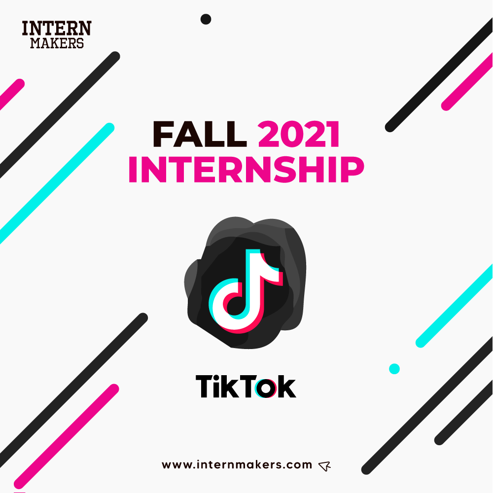 InternMakers's tweet photo. Tiktok is searching for their Fall interns! 
Responsibilities
Optimize the searching quality to provide TikTok's users the best search experience.
Combine your understanding of product objectives and take full advantage of modern machine learning 

#InternMakers #internship https://t.co/fYwzjAe1Hm