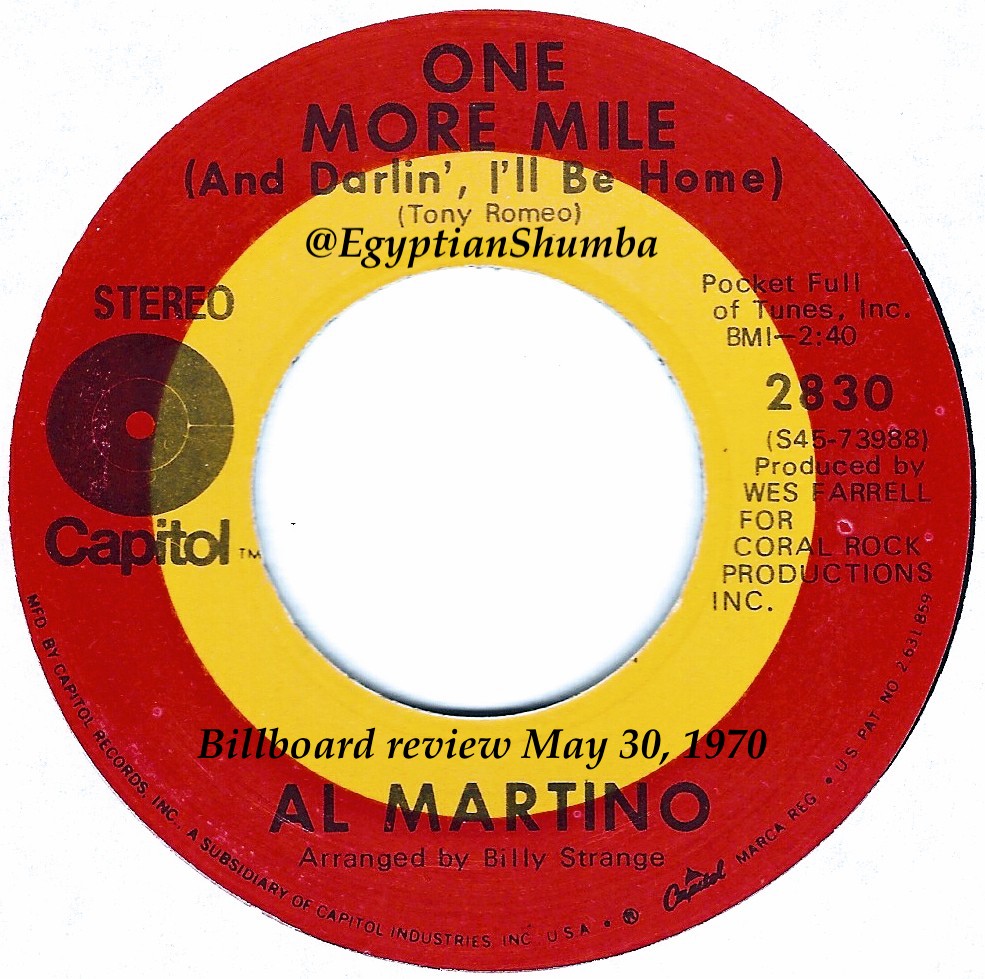 MariPsychiatris's tweet photo. @EgyptianShumba @PittsburghPG Hi Harry!(*´`*)💕
Thanks a lot as always
Wow!
#TonyRomeo ("Waco," "I'm Gonna Make You Mine")
& #WesFarrell (Lou Christie #Colpix)
worked with Al Martino
It's amazing!
ありがとうagain, Harry🌺 https://t.co/NDNFhhkhVh