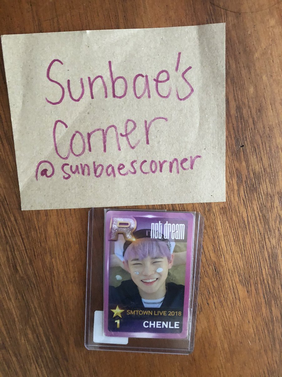 sunbaescorner's tweet photo. WTS/LFB
Chenle SMTOWN Superstar Osaka pc - 3500 pesos +lsf (negotiable)

MOP- GCASH, BDO
MOD- SDD, Shapi c/o, GGX
PAYO

#nct #nctdream #nctchenle #wts #wtslfb #sunbaesonhand #kpop   #kpoppcs #chenle #superstarsm https://t.co/ur2GVKEhTD