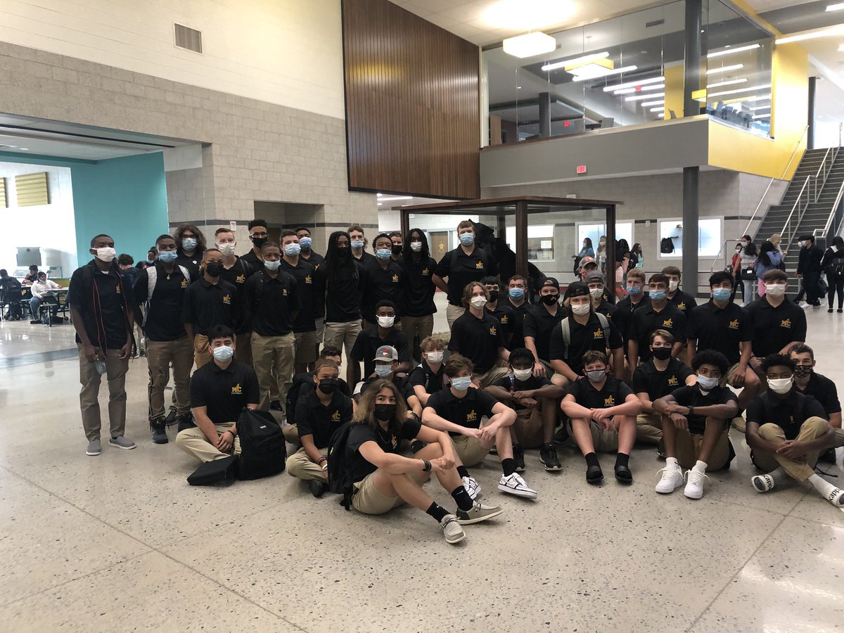TRUST THURSDAY PACK NATION and a huge shout out to our county administration for getting this for our school. Exciting day as our men were pumped to wear polos/khakis for JV game day. Truly a great day be part of the Montgomery Central FAMILY. One Pack One Goal. All In BELIEVE