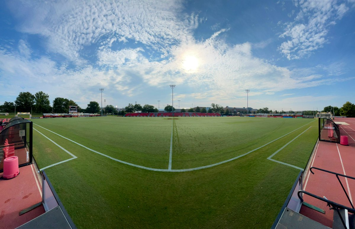 Good morning from Ludwig Field. 

We play soccer today.