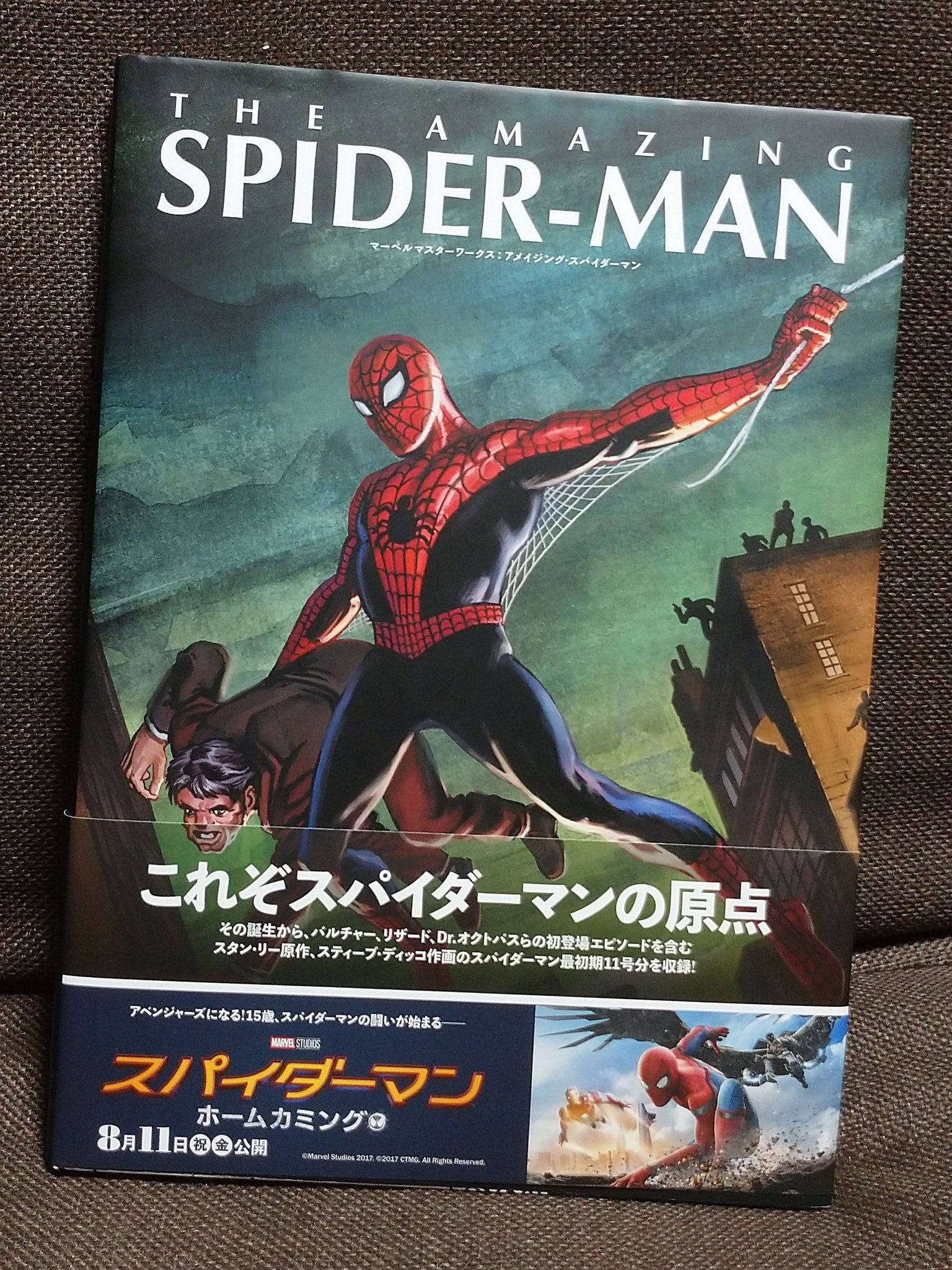 Zakkizaki 公式のあらすじで スパイダーマンであることの真の意味を発見する とあるので 今宵はマスターワークス アメイジング スパイダーマンでも読み返そうと思います T Co Lxzve9c85w Twitter