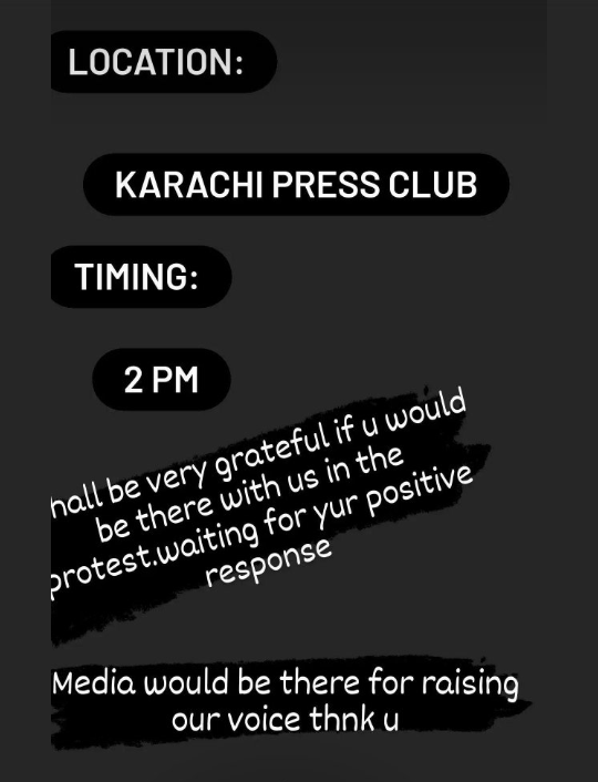 FanilaAshraf's tweet photo. Please guyz join us here!!
We're already wasting our time here but getting no response from the govt. Now it's time for protest so that they should reconsider their decision about practicals.
#cancelpracticalssindh https://t.co/6yVv2PpHTl