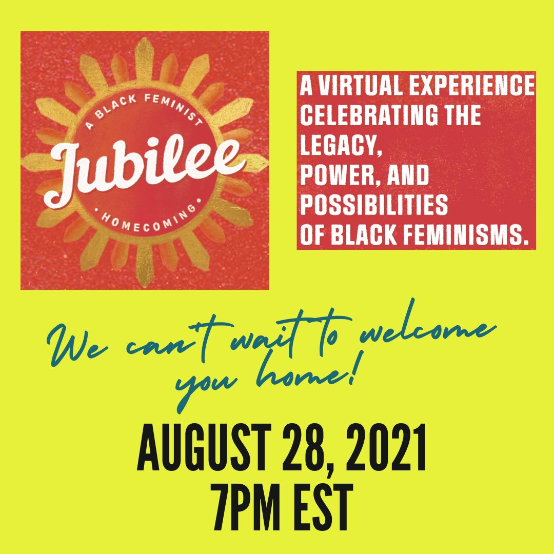 Black Feminist Future invites all Black people to a homecoming to revere and be inspired by Black feminisms- a blueprint for our collective liberation. We are hosting one of the many hubs hosting a virtual event! Join us!