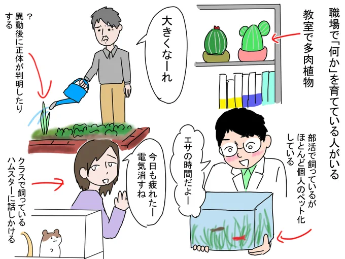 職場で「何か」を育てている人がいる。 