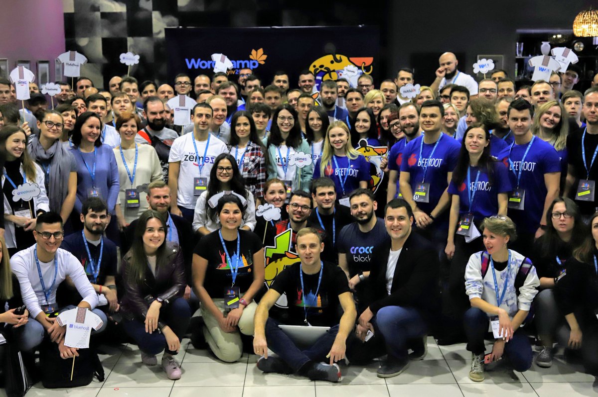 We are having our first in-person meetup <a href="/WPKyiv/">WordPress Kyiv</a>  in a few hours! SOOOO exciting! 
#WordPress #WPKYIV #community 
Picture from the WordCamp Kyiv 2019  for memories <3