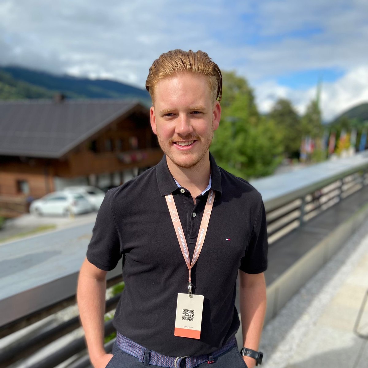 "With the start of the #technology symposium at <a href="/forumalpbach/">EuropeanForumAlpbach</a> today, I'm taking a welcome step outside of my #usual range of topics. 
For me, #EFA21 is about soaking up #new approaches, making new #experiences and building new friendships." - David Haberle, scholarship holder