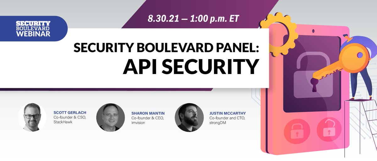 Join now - gain knowledge &gt;&gt; Discover why a secure #API development culture has a significant impact on business success, and how enterprises can embed #security controls throughout the full API lifecycle.

<a href="/securityblvd/">Security Boulevard</a> <a href="/StackHawk/">StackHawk</a> <a href="/strongdm/">StrongDM</a>

webinars.securityboulevard.com/api-security