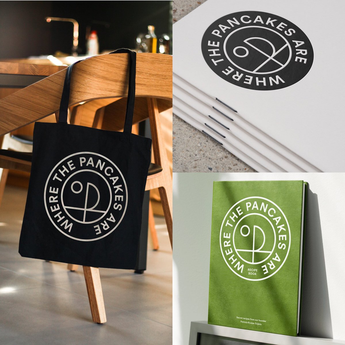 NotOnSunday's tweet image. Lots of new work to share soon! Here’s a snippet of the visual identity and logo we created for @wherepancakes are. Go check them out, book a table and treat yourself!

#wherethepancakesare #london #restaurant #branding #design