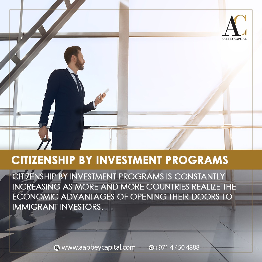 Citizenship By Investment Programs is constantly increasing as more and more countries realize the economic advantages of opening their doors to immigrant investors.

Website: aabbeycapital.com

#citizenshipbyinvestment #citizenshipbyinvestmentprograms