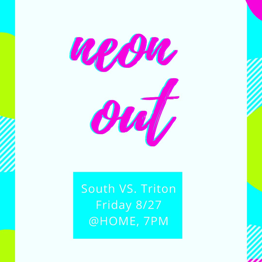 TROJAN COUNTRY, are you ready for the first football game of the season❔❕
⭐️FRIDAY NIGHT VS. TRITON @ HOME @ 7 #BEATTRITON
⭐️NEON NIGHT.. bright colors ONLY🌈💥
 —&gt; SHOW UP, BE LOUD &lt;—
#GOTROJANS #GANGGREEN