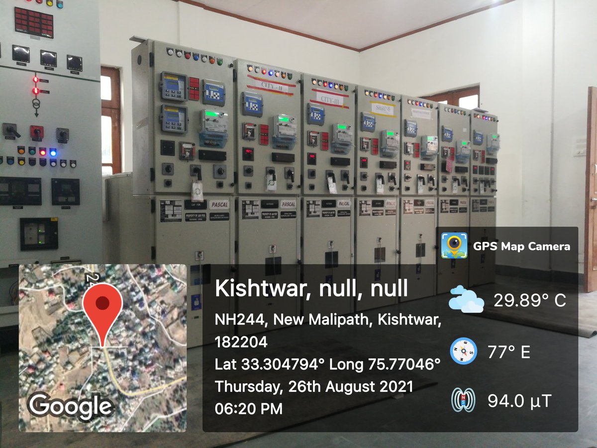 SuperintendingK's tweet photo. Today 10MVA additional transformer along with new 11kV panels (1+5) got charged at Malipeth station Kishtwar making whole capacity 3X10MVA in new control room building @kansalrohit69 @ChairmanJPDCL @JPDCLofficial @ChiefJammu @pddjkofficial @DcKishtwar https://t.co/5uqvPRMQ3f