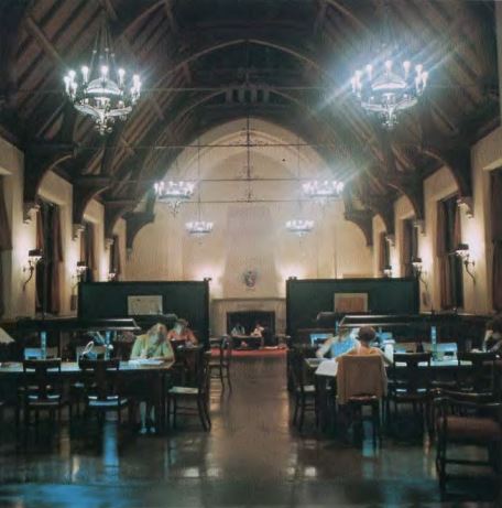 LindenwoodU's tweet photo. It's #ThrowBackThursday to students studying in Butler Library in 1968. A beloved building on campus, still today.
#TBT #LindenwoodUniversity #ButlerLibrary https://t.co/KYjtlChTav