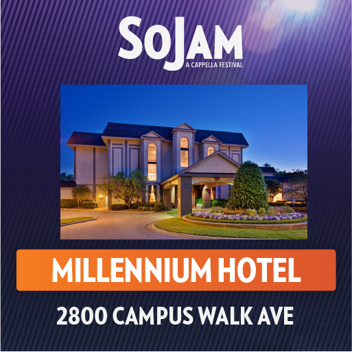 SoJam's tweet photo. Stay at the Millennium Hotel for #SoJam2021 and get an INCREDIBLE rate!
Booking deadline: Wednesday, October 23, 2021
Full details on our #SoJam site: https://t.co/9aKrQBPx0h
#ACappellaFestival #DurhamNC https://t.co/QG0CfFAjJK