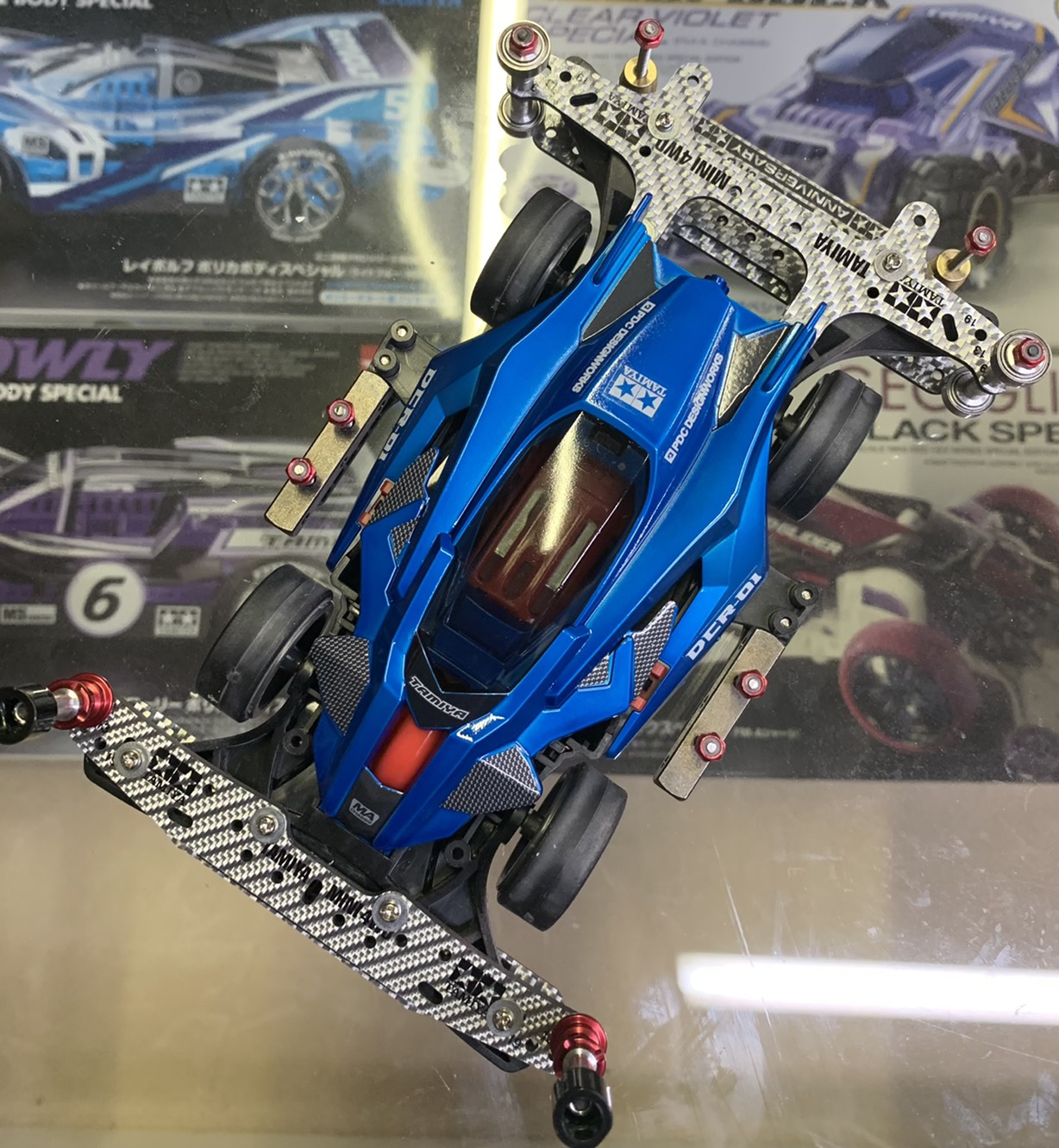 1/32 DCR-01 (デクロス-01) ブルーメッキボディ (MAシャーシ