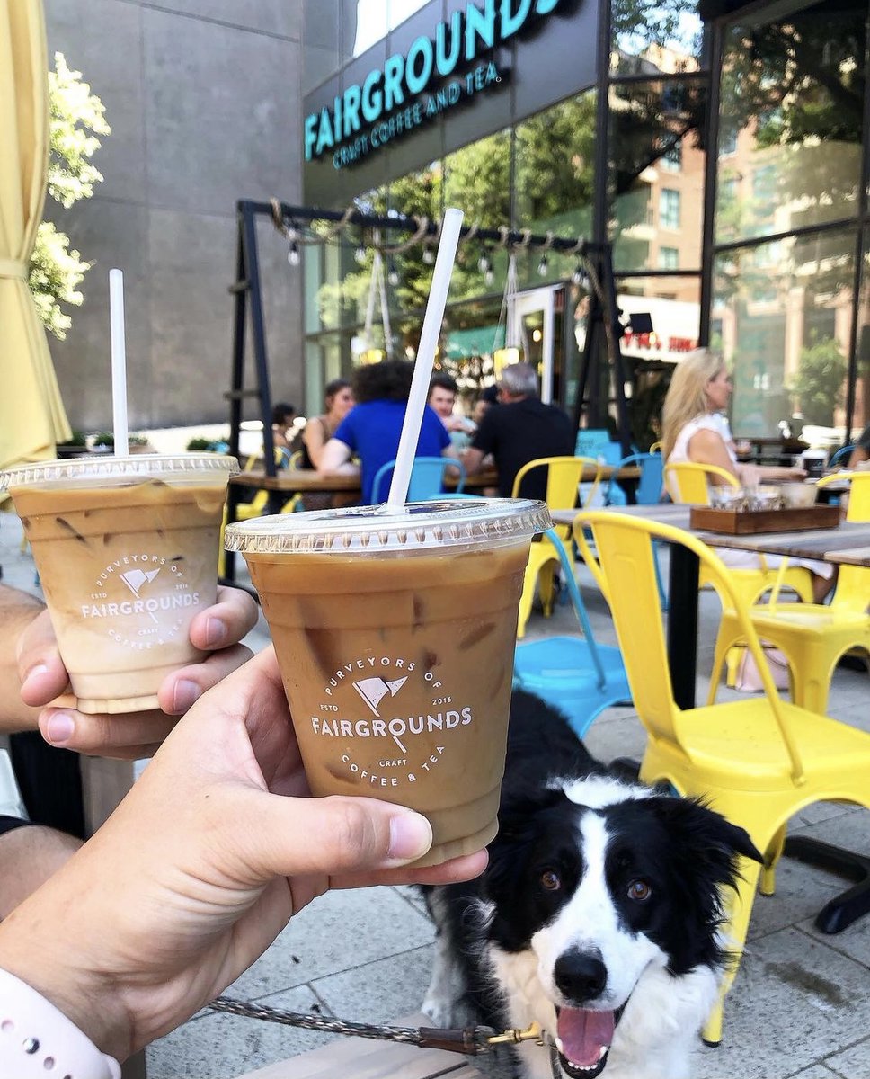 ourfairgrounds's tweet photo. Celebrate your pup on #internationaldogday the Fairgrounds way! Ask one of our team members for a free pup cup and enjoy our patio with your 4 legged friend!
.
.
.
📸: @diningwithdani_ella
#ourfairgrounds #pupsofinstagram #puppys #dogsofinstagram #foodies #cafe #coffeeandtea https://t.co/JjwfYa7t8e