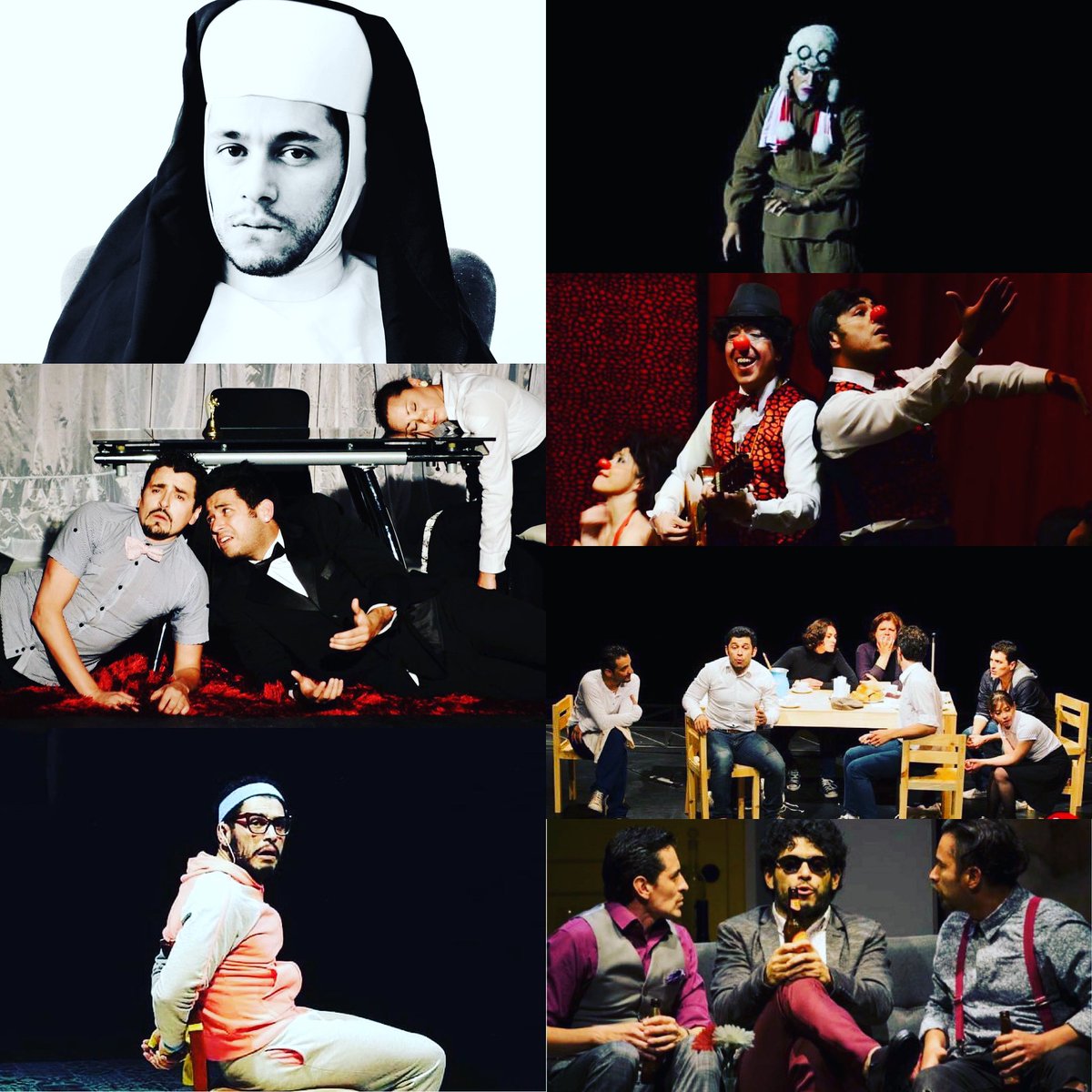 Santialarconu's tweet photo. Feliz Día a todas y todos mis colegas.
¡Oigan! Vayan a teatro y paguen la boleta. 
#DíaDelActor https://t.co/o18Kt3gMxi
