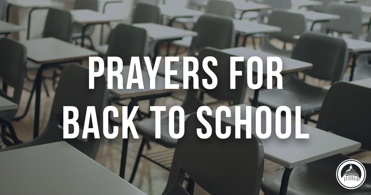 Call2Fall's tweet image. Join us in praying for parents, students, teachers, and schools during this back-to-school season.⁠ 📚✏️🚌🖍
⁠
You can find a collection of back-to-school prayer points and Bible verses at frc.org/pray30.⁠